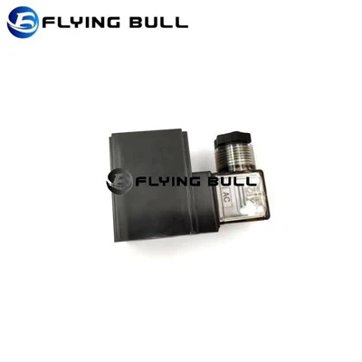 Bobin valv solenoid ak konektè